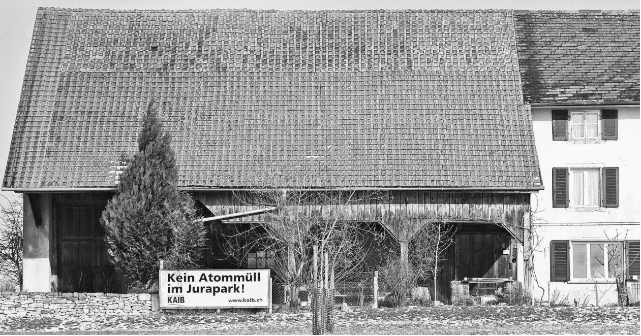 Bauernhaus bei Bözberg AG Foto: Keystone, Zeitung Walliser Bote 07.02.15
